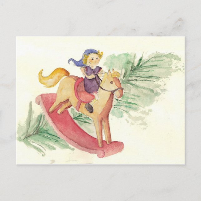 Christmas Holiday Postcard (Front)