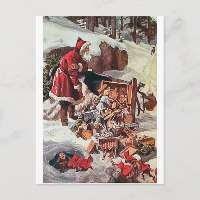 Christmas Holiday Postcard (Front)
