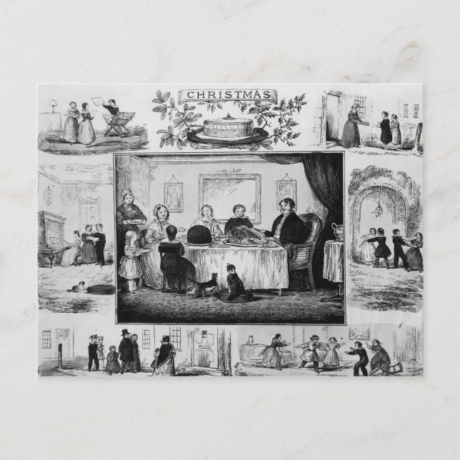 Christmas Holiday Postcard (Front)