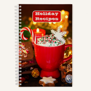 Christmas Holiday Recipe Notebook