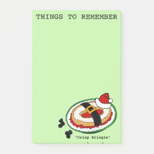 CHRISTMAS HOLIDAY SANTA CLAUS KRINGLE POST-ITS POST-IT NOTES
