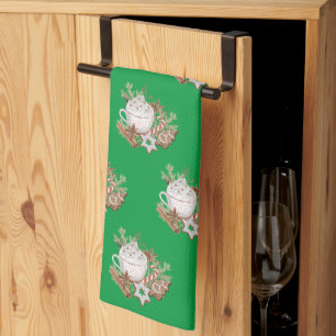 Christmas Holiday Seasonal Treats Kitchen Towel