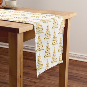 Christmas Holiday Short Table Runner