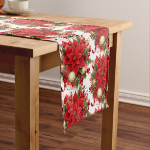 Christmas Holiday Short Table Runner