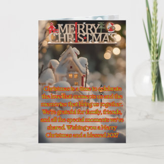 Christmas Holiday Spirit Card