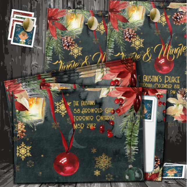 Christmas Holiday Splendor Envelope (Creator Uploaded)