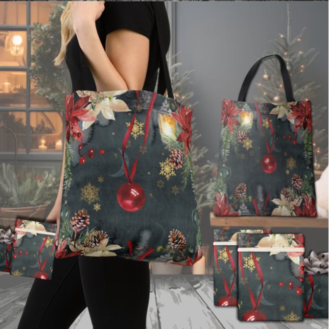 Christmas Holiday Splendor Tote Bag (Creator Uploaded)