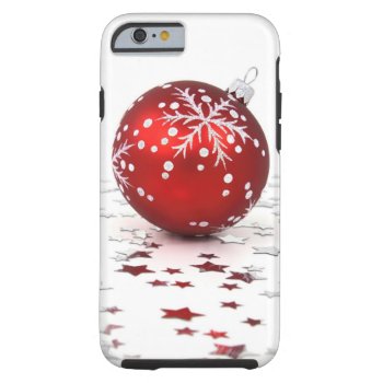 Christmas Holiday Stars Tough Iphone 6 Case by bonfirechristmas at Zazzle