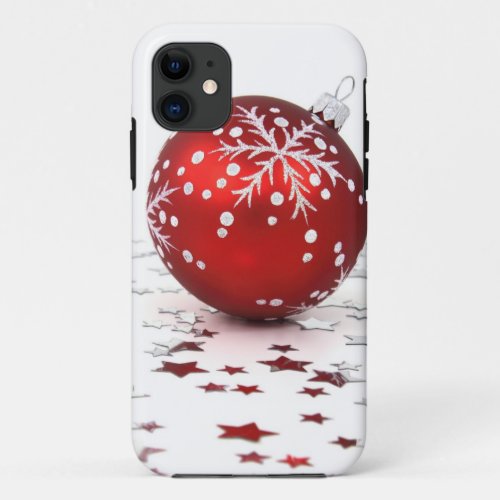 Christmas Holiday Stars iPhone 11 Case