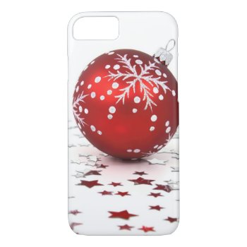 Christmas Holiday Stars Iphone 8/7 Case by bonfirechristmas at Zazzle