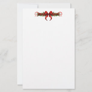 Christmas Holiday Stationery Paper