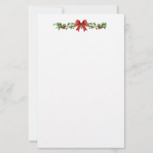 Christmas Holiday Stationery Paper