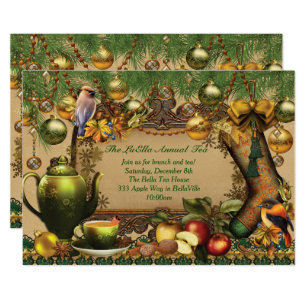 christmas invitations zazzle