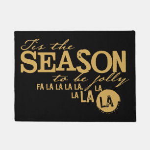 Christmas Holiday Tis the Season Doormat