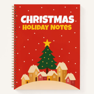 Christmas Holiday Traditions Notebook Lined