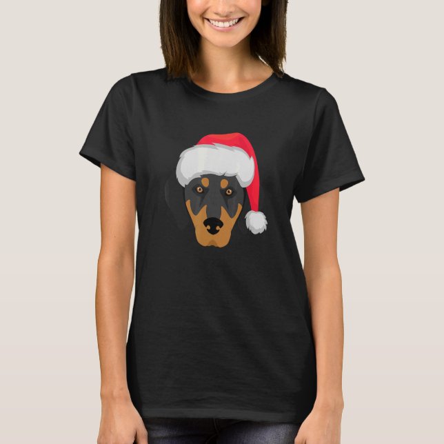 Christmas Holiday Transylvania Hound Dog Mom Dad S T-Shirt (Front)