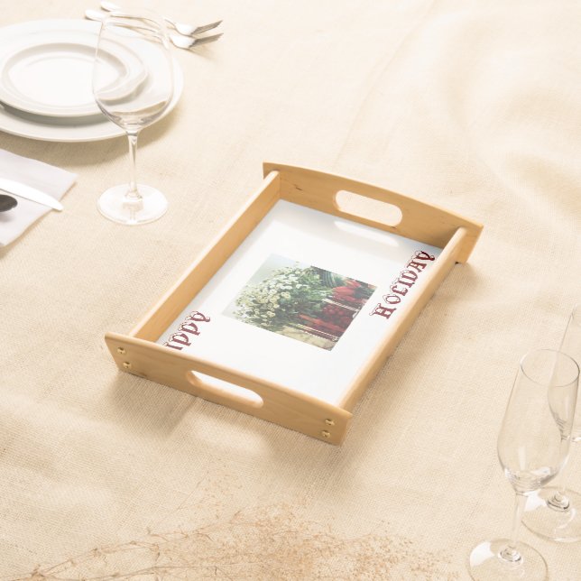 CHRISTMAS HOLIDAY TRAY (Front)