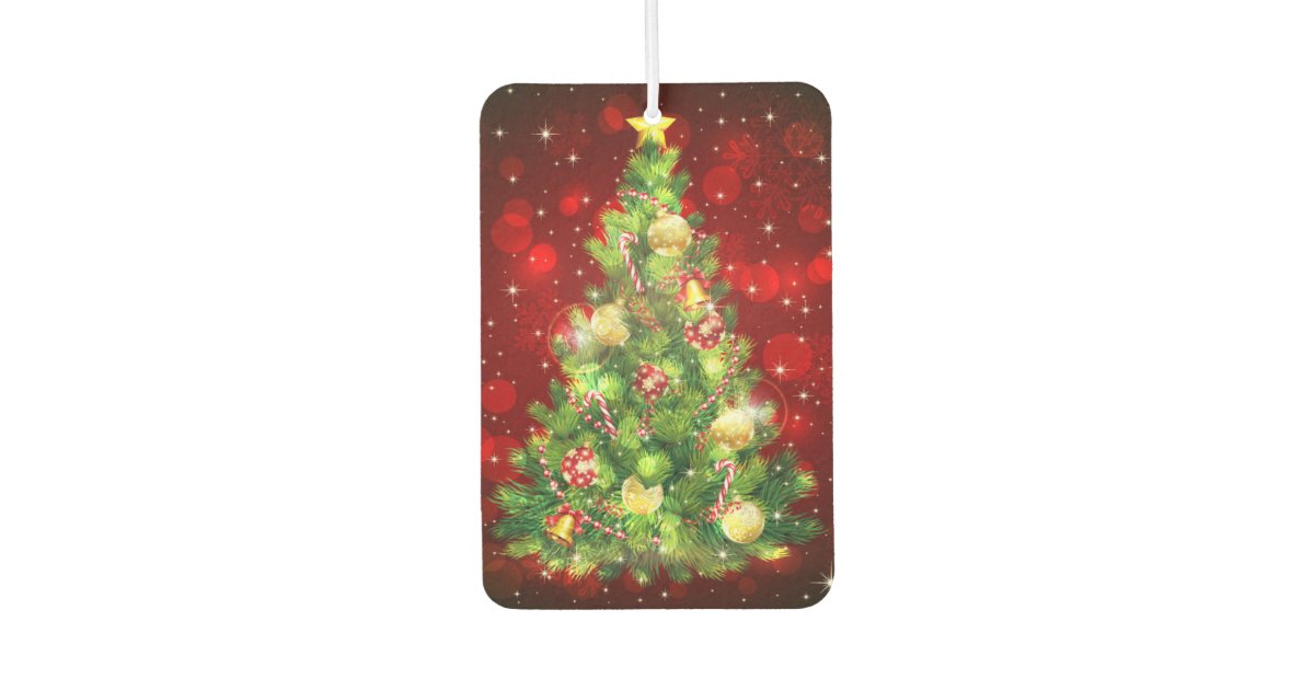 Christmas Holiday Tree Air Freshner Car Air Freshener