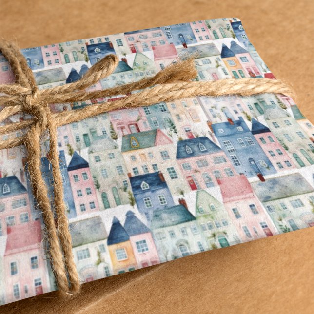 Christmas holiday Watercolor Colorful Tissue Paper (Creator Uploaded)