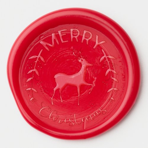 Christmas Holiday Wax Seal Sticker