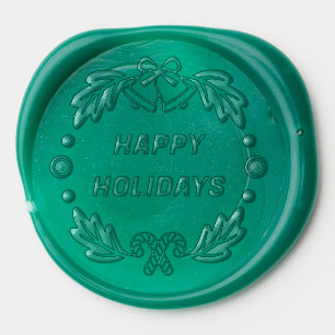 Christmas Holiday Wax Seal Sticker