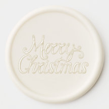 Christmas Holiday Wax Seal Sticker