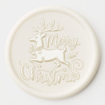 Christmas Holiday Wax Seal Sticker