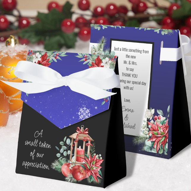 Christmas Holiday Wedding Favor Box (Creator Uploaded)