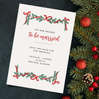 Christmas Holiday Wedding 