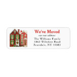 Christmas Holiday We&#39;ve Moved | New Home Label