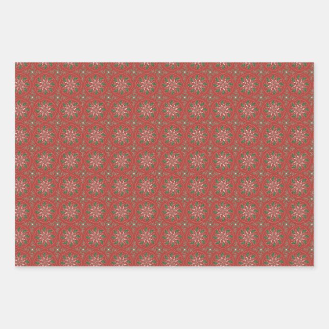 Christmas Holiday Wrapping Paper (Front)