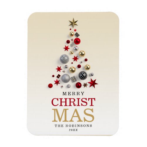 Christmas Holiday  Xmas Tree Corporate Family  Magnet