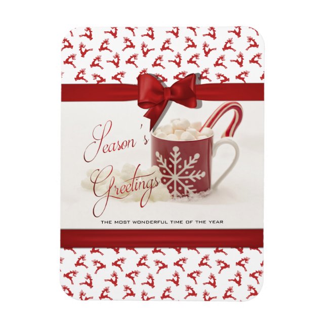 Christmas Holidays, Best Time of the Year Magnet (Vertical)