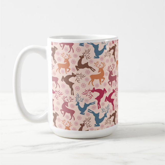 Christmas holidays coffee mug (Left)