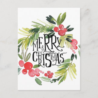 Christmas, Holidays, Decorations, Celebration Postcard