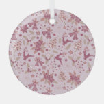 Christmas holidays glass ornament