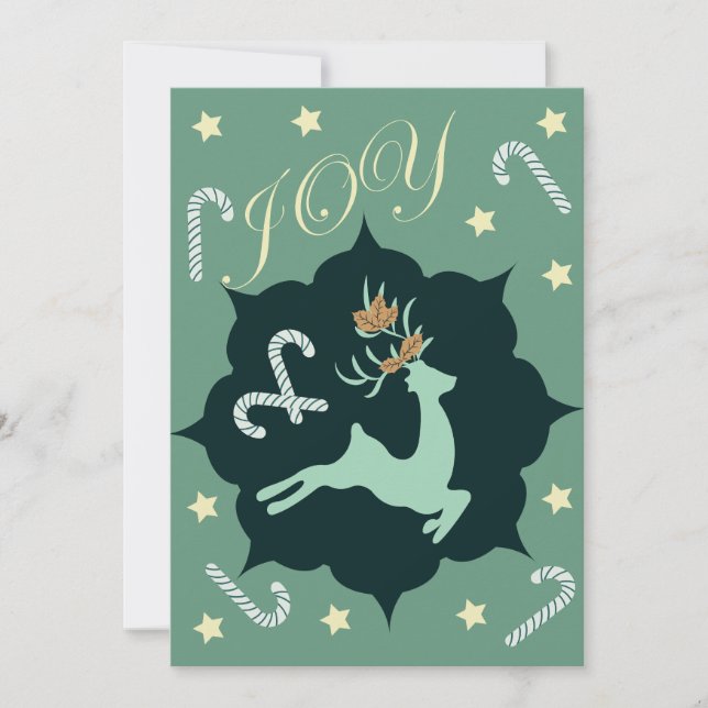 Christmas holidays holiday card (Front)