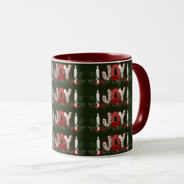 Christmas Holidays Joy Mug (Front Right)