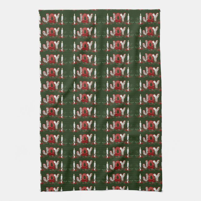 Christmas Holidays Joy Towel (Vertical)