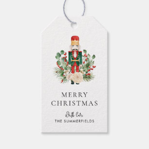 Christmas Holidays Nutcracker Script Gift Tags