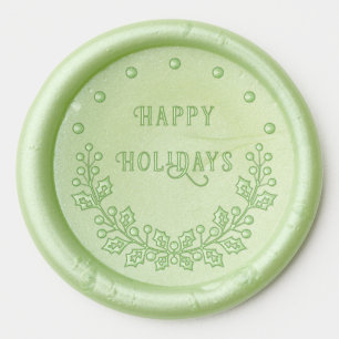 Christmas Holidays Wax Seal Sticker