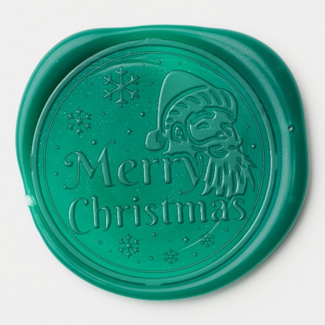 Christmas Holidays Wax Sticker (Front)