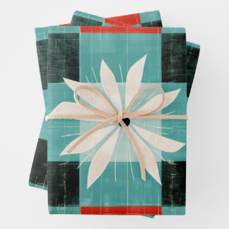 Christmas Holidays Wrapping Paper Sheets
