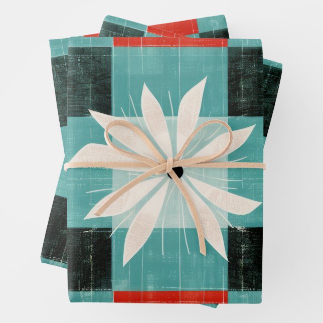 Christmas Holidays Wrapping Paper Sheets (In situ)