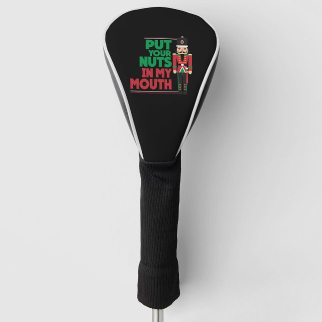 Christmas Holidays Xmas  Golf Head Cover (Front)