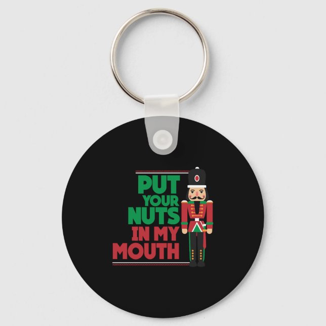 Christmas Holidays Xmas  Keychain (Front)
