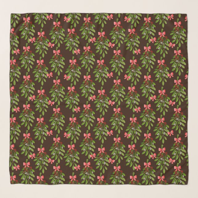 Christmas Hollies - Scarf (Front)