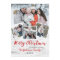 Christmas Holly Berry Birch Bark 4 PHOTO Greeting