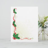 Christmas Holly Border (Standing Front)