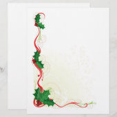 Christmas Holly Border (Front/Back)